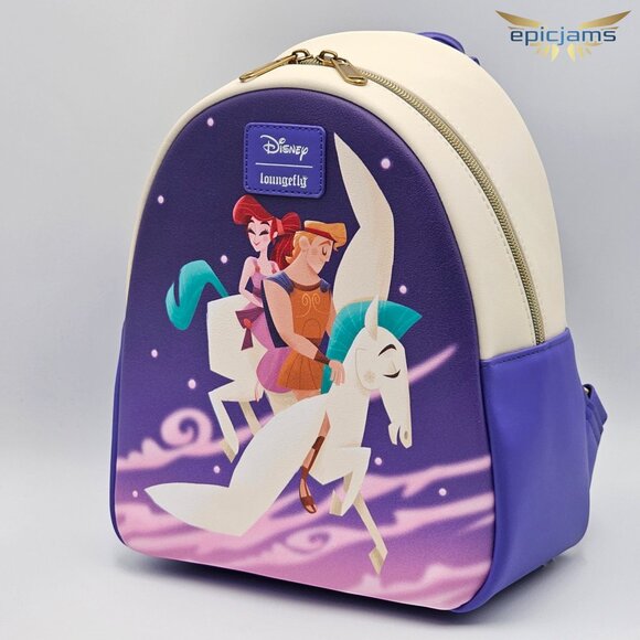 Loungefly Disney Hercules Meg & Hercules Mini Backpack - Picture 3 of 5